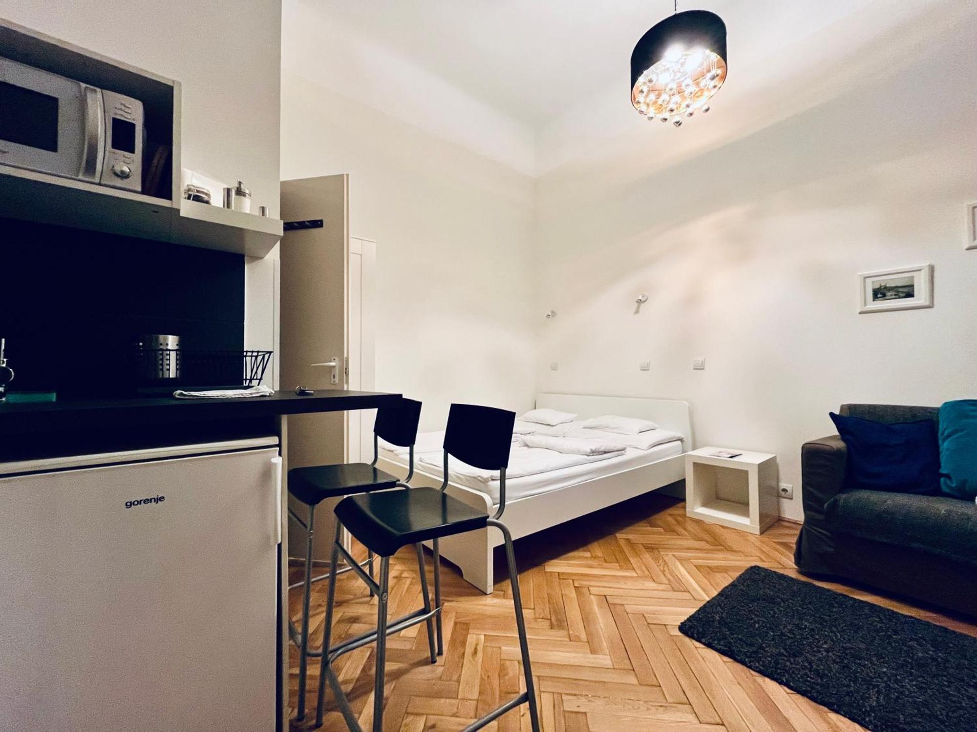 Tatra 4 Studios Boedapest Kamer foto